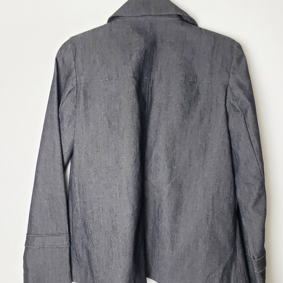 Sandro Dark Grey Double Breasted Jacket - Picture 2 of 9